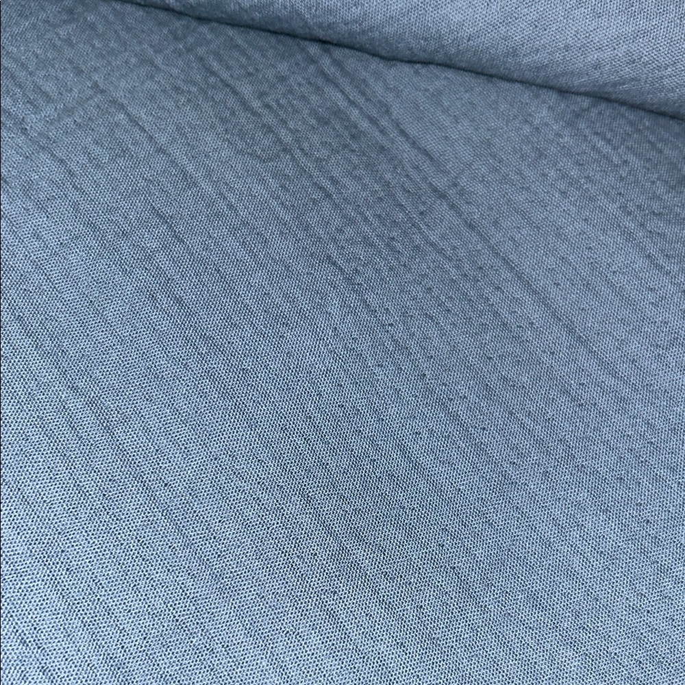 Threshold F/Q Luxe Matelasse Coverlet Slate Blue, Lightweight - Picture 10 of 11